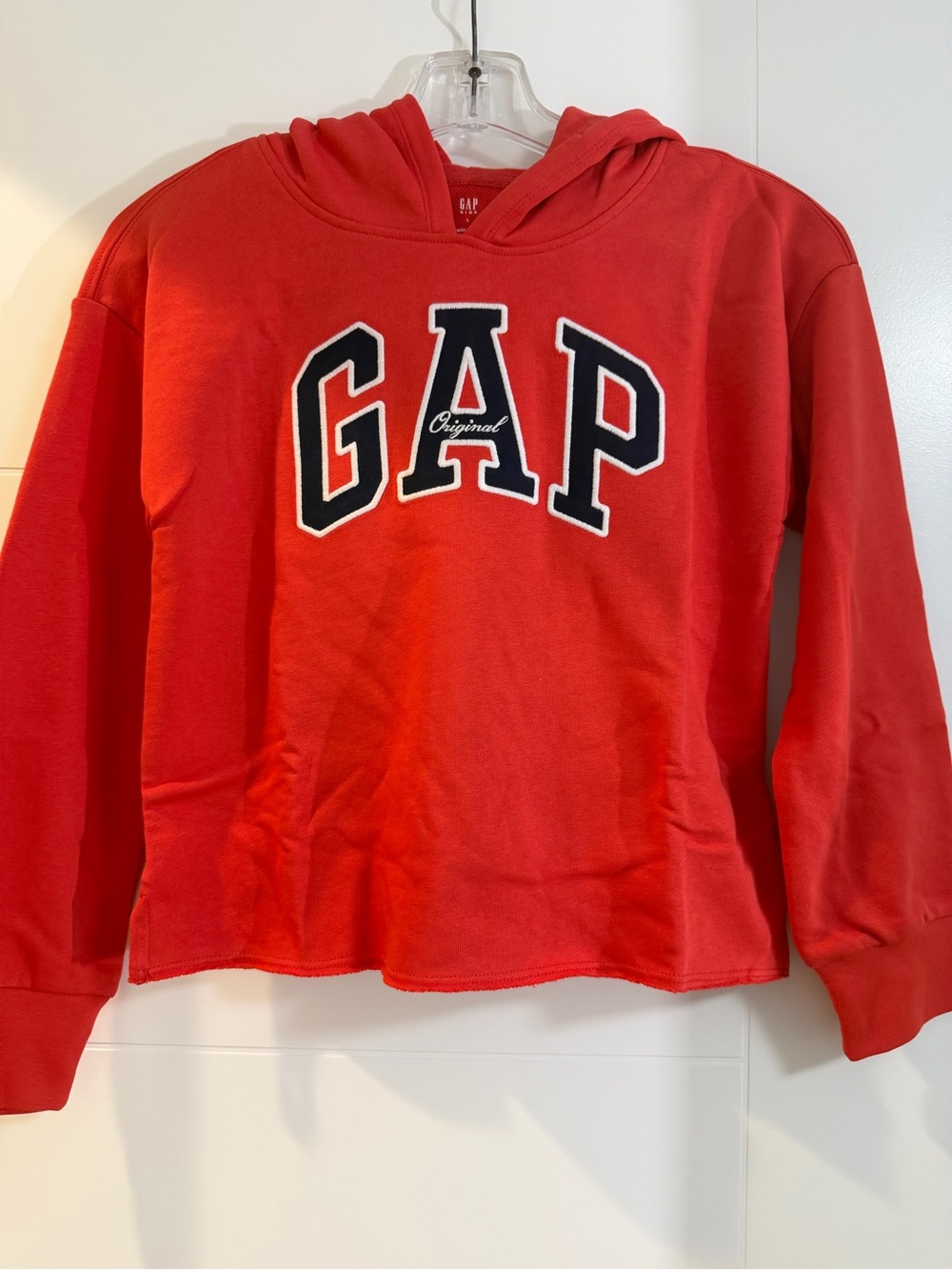 GAP Kids Red Hooded Sweatshirt Size L （10）